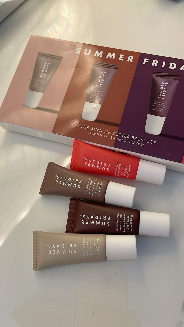 Summer Fridays The Mini Lip Butter Balm Set