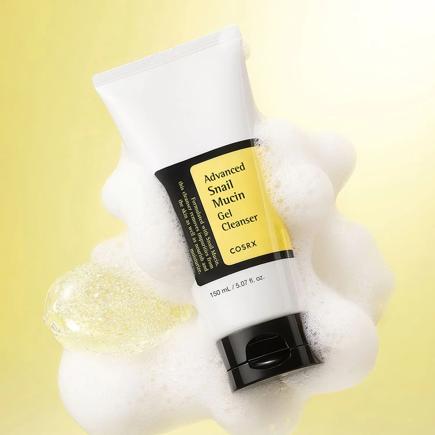 Authentic COSRX Advanced Snail Mucin Gel Cleanser 150ml