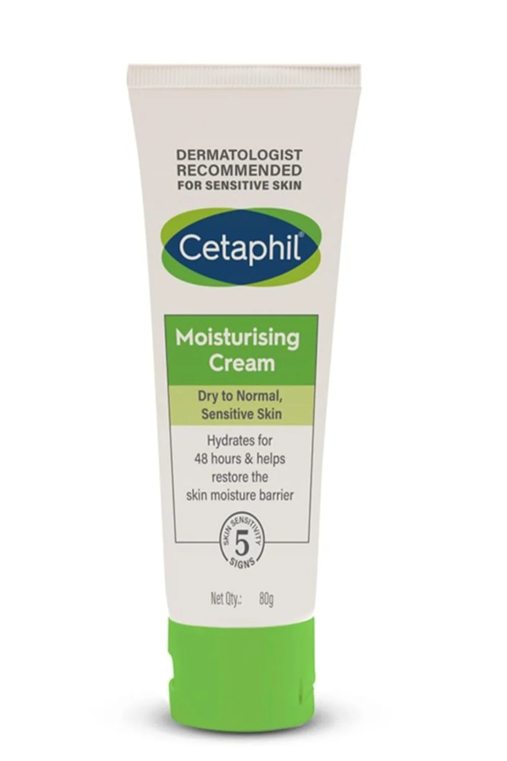 Cetaphil Moisturising Cream for Dry to Normal Sensitive Skin 80g
