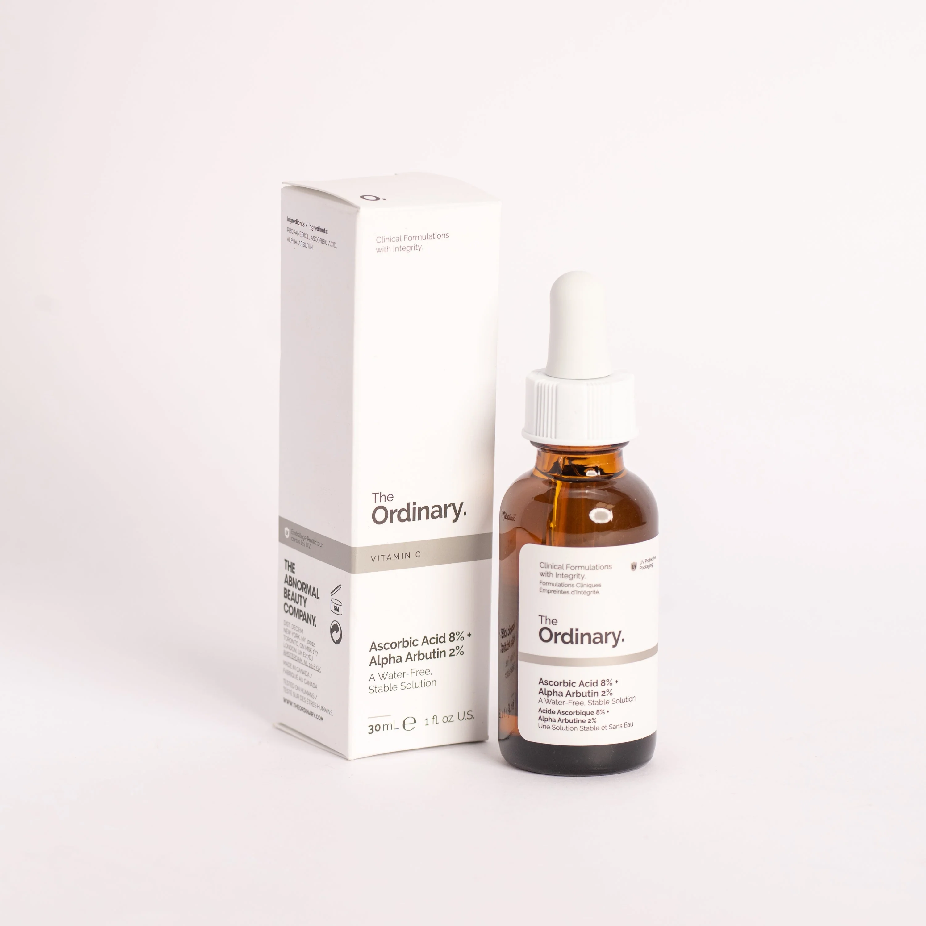 Authentic The Ordinary - Ascorbic Acid 8% + Alpha Arbutin 2%