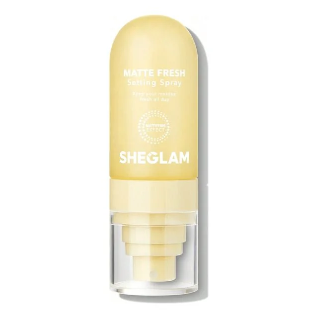 SHEGLAM Matte Fresh Setting Spray Yellow