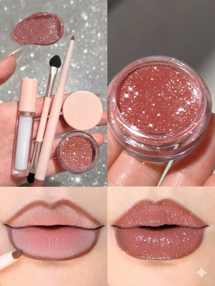 SHEGLAM Lip Dazzler Glitter Kit 4-in-1