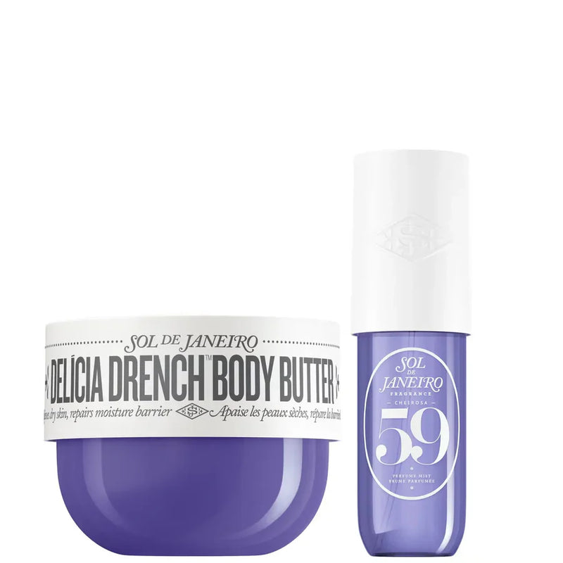 Authentic Sol de Janeiro Cheirosa 59 Perfume Mist and Cream Combo