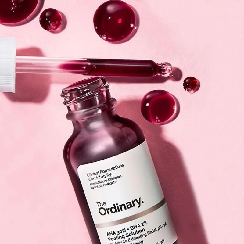 Authentic The Ordinary - AHA 30% + BHA 2% Peeling Solution 30ml