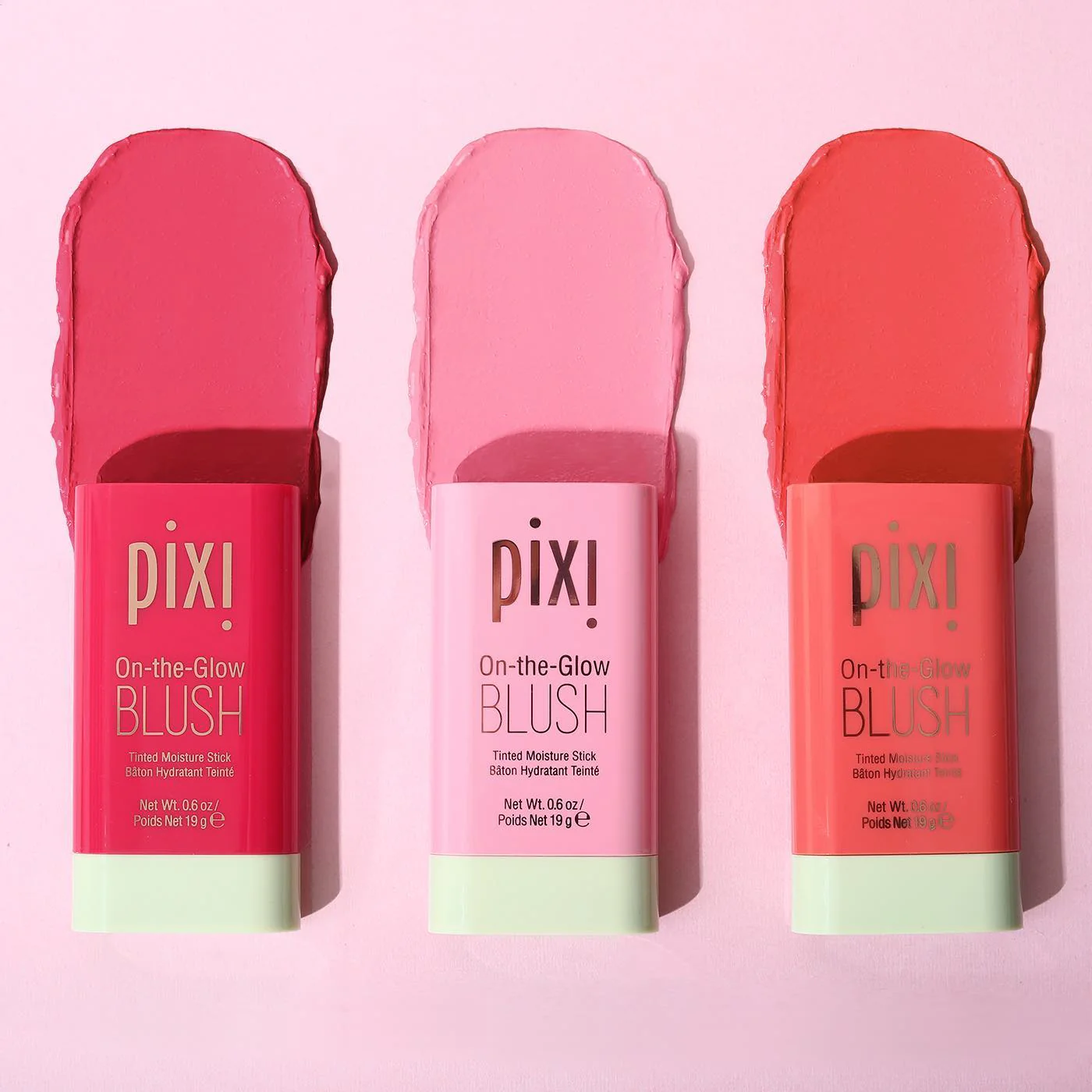 Authentic Pixi On The Glow Stick Blush Big Offer Pack of 3