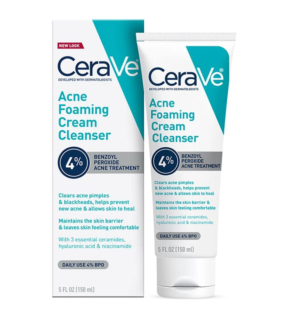 Authentic CeraVe Acne Foaming Cream Cleanser 150ml