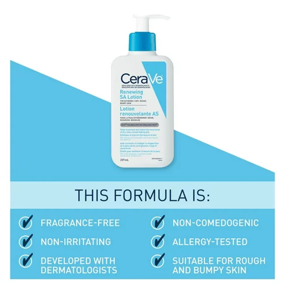 CeraVe SA Lotion for Rough & Bumpy Skin 237ml gallery image