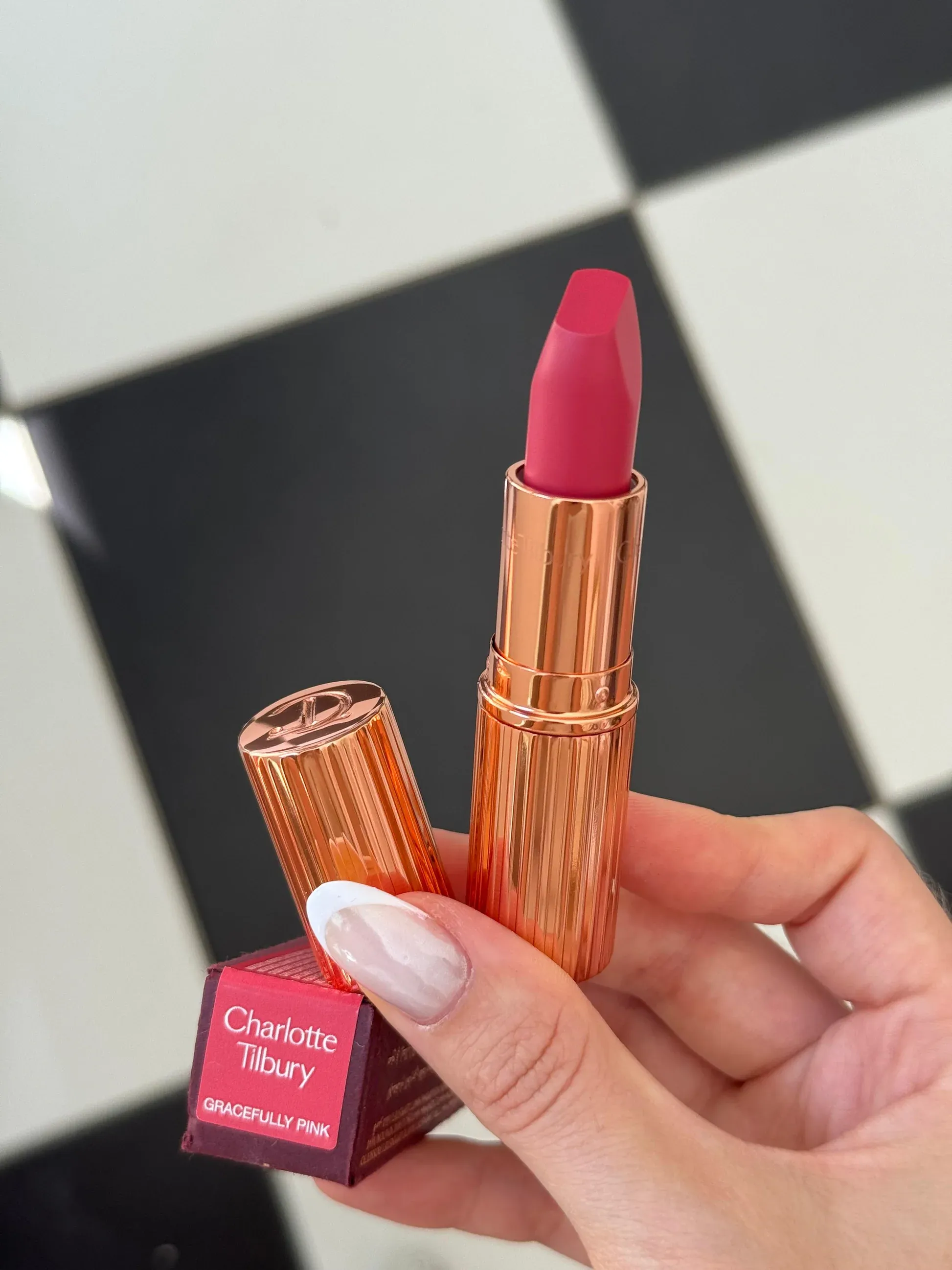 Charlotte Tilbury Matte Lipstick Gracefully Pink gallery image
