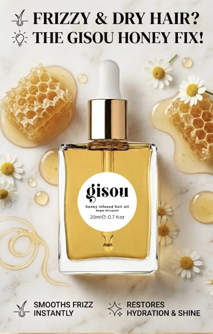 Gisou Honey Infused Hair Oil gallery image
