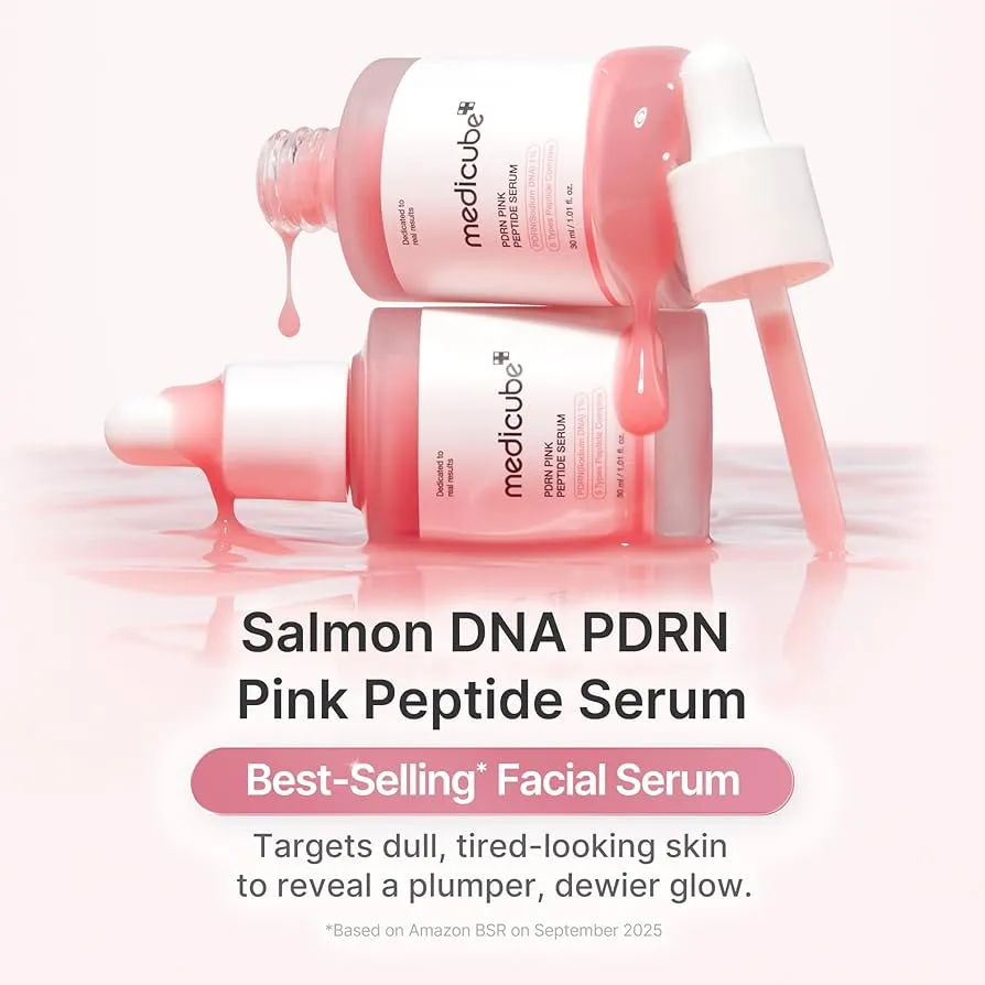 Medicube PDRN Pink Peptide Serum 30ml gallery image