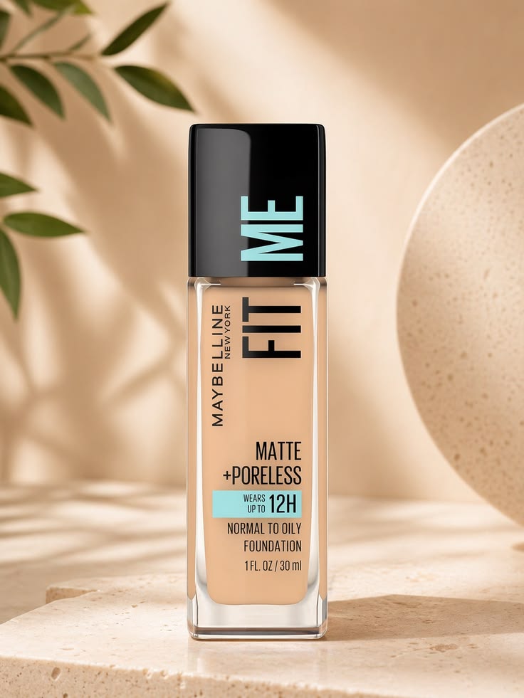 Authentic Maybelline Fit Me Matte Poreless Foundation Shade 115