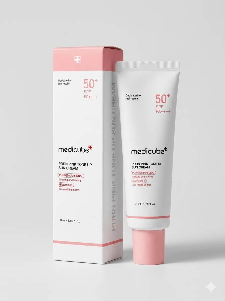 Medicube PDRN Pink Tone Up Sun Cream