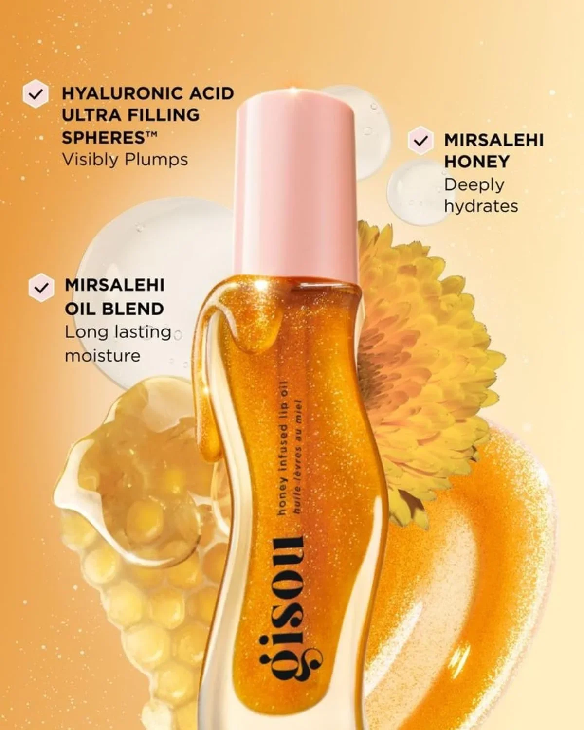Gisou Hydrating Lip Oil gallery image