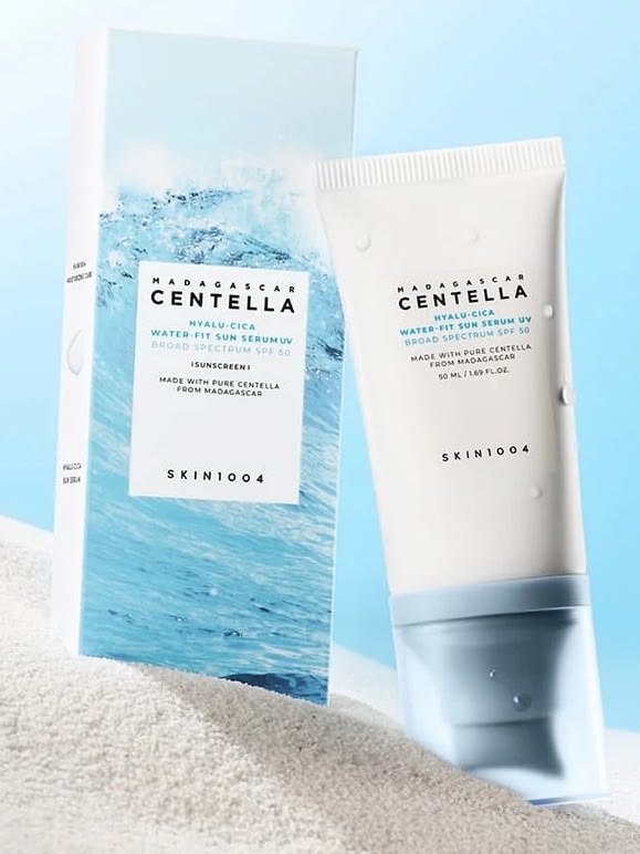 SKIN1004 Madagascar Centella Hyalu-Cica Water-Fit Sun Serum SPF50+ PA++++ 50ml