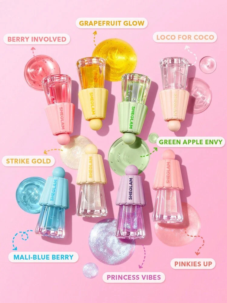 Authentic Sheglam Jelly Wow Lip Oil